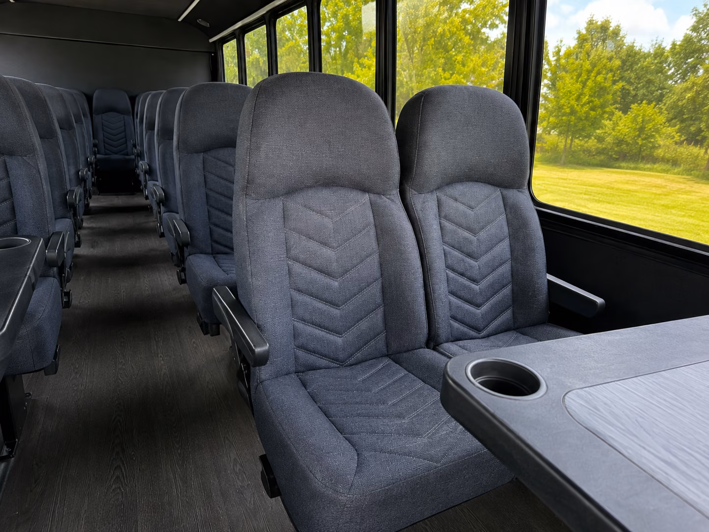 new rochelle prom transportation onboard seating