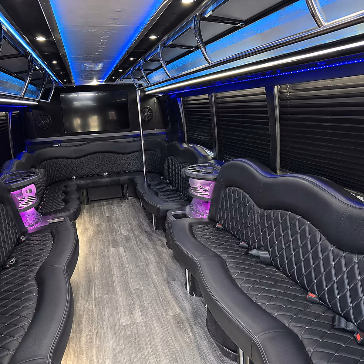 new rochelle wedding party bus rental